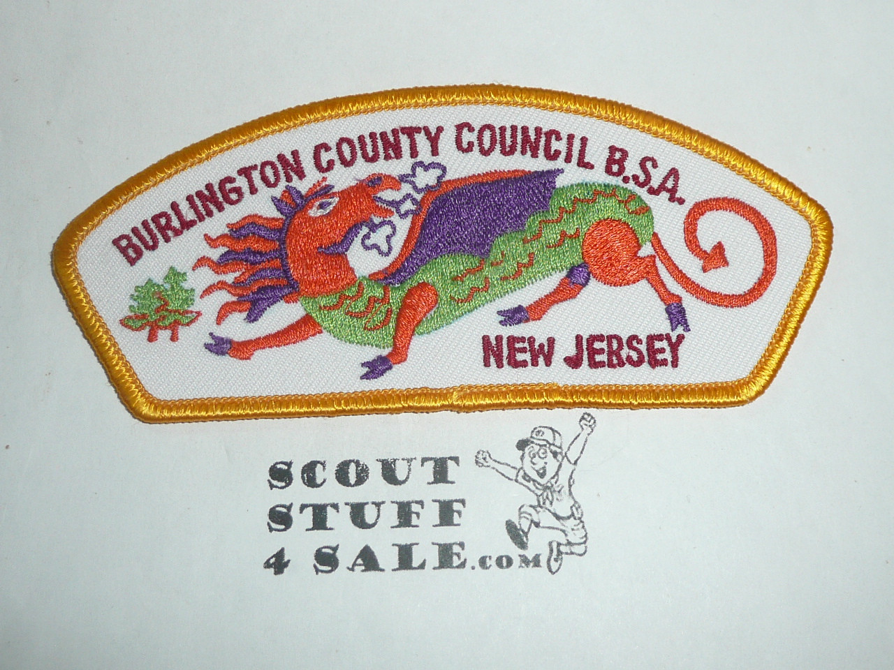 1977 National Jamboree JSP - Burlington County Council (ta2 CSP)