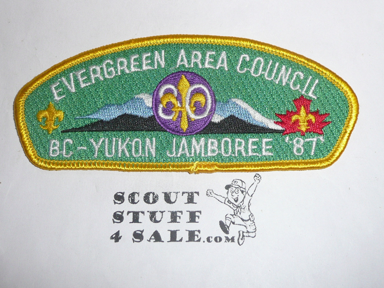 Evergreen Area Council sa5b CSP - 1987 Yukon Jamboree