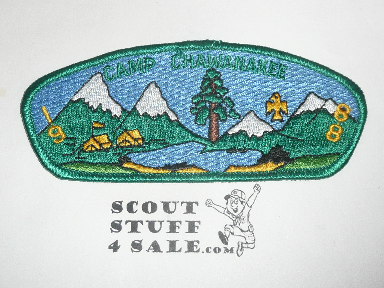 Sequoia Council sa33 CSP - 1988 Camp Chawanakee