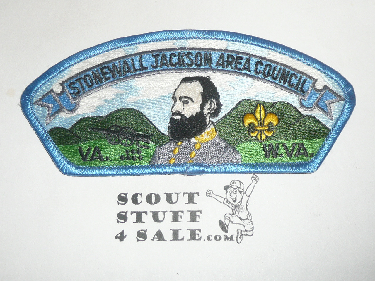 Stonewall Jackson Council UNLISTED CSP - s10 design but Jackson has a white face