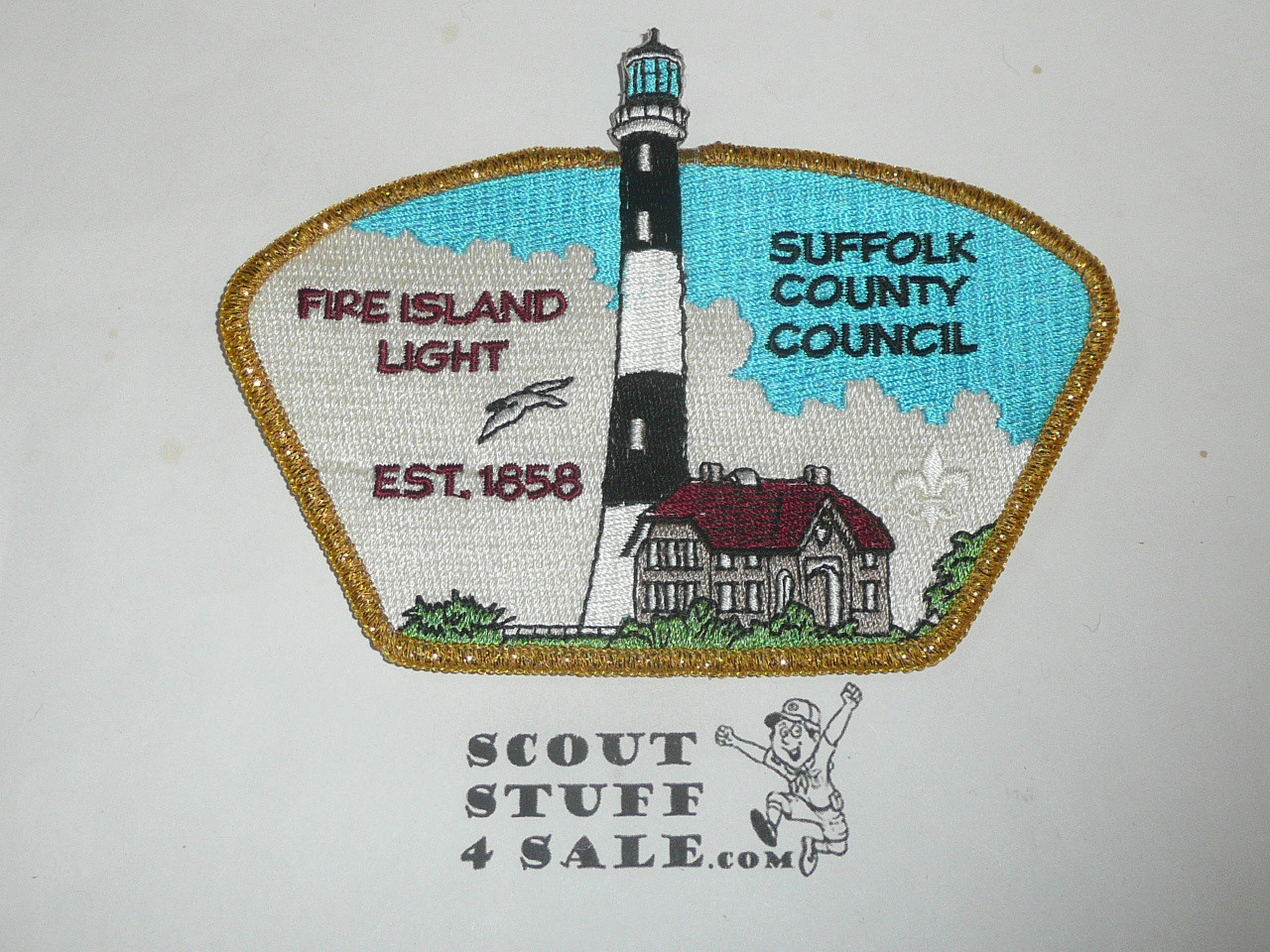 Suffolk County Council sa31 CSP, Fire Island Lighthouse - Scout