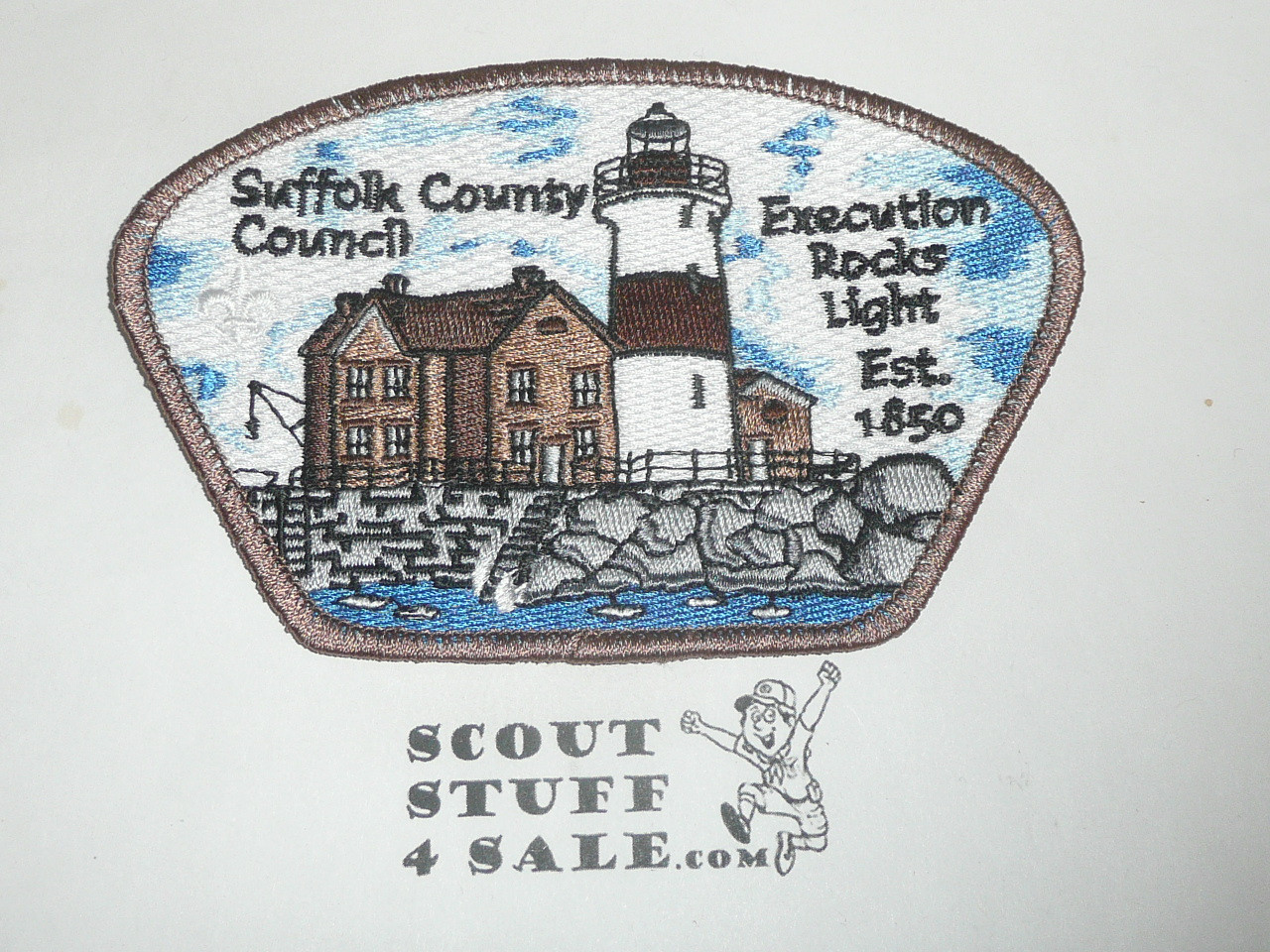 Suffolk County Council sa37 CSP, Execution Rocks Lighthouse - Scout