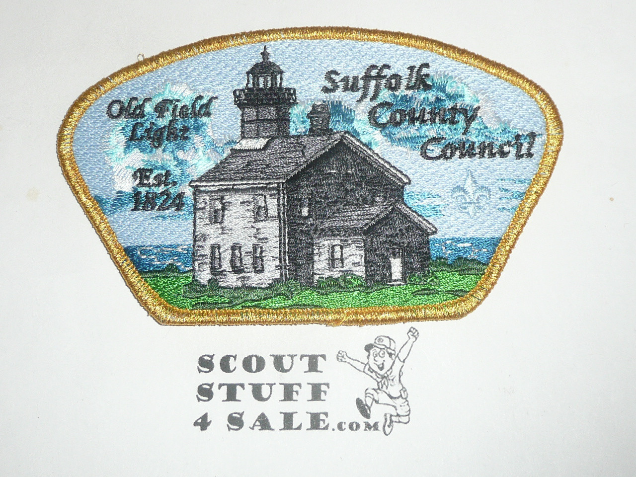 Suffolk County Council sa46 CSP, Old Field Lighthouse - Scout