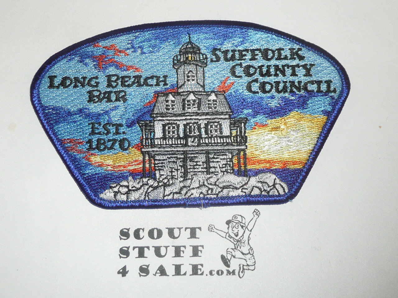 Suffolk County Council sa51 CSP, Long Beach Lighthouse - Scout