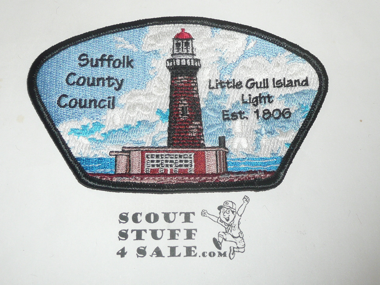 Suffolk County Council sa77 CSP, Little Gull Island Lighthouse - Scout