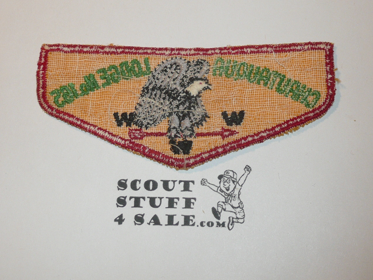 Order of the Arrow Lodge #165 Chautauqua f1a First Flap Patch