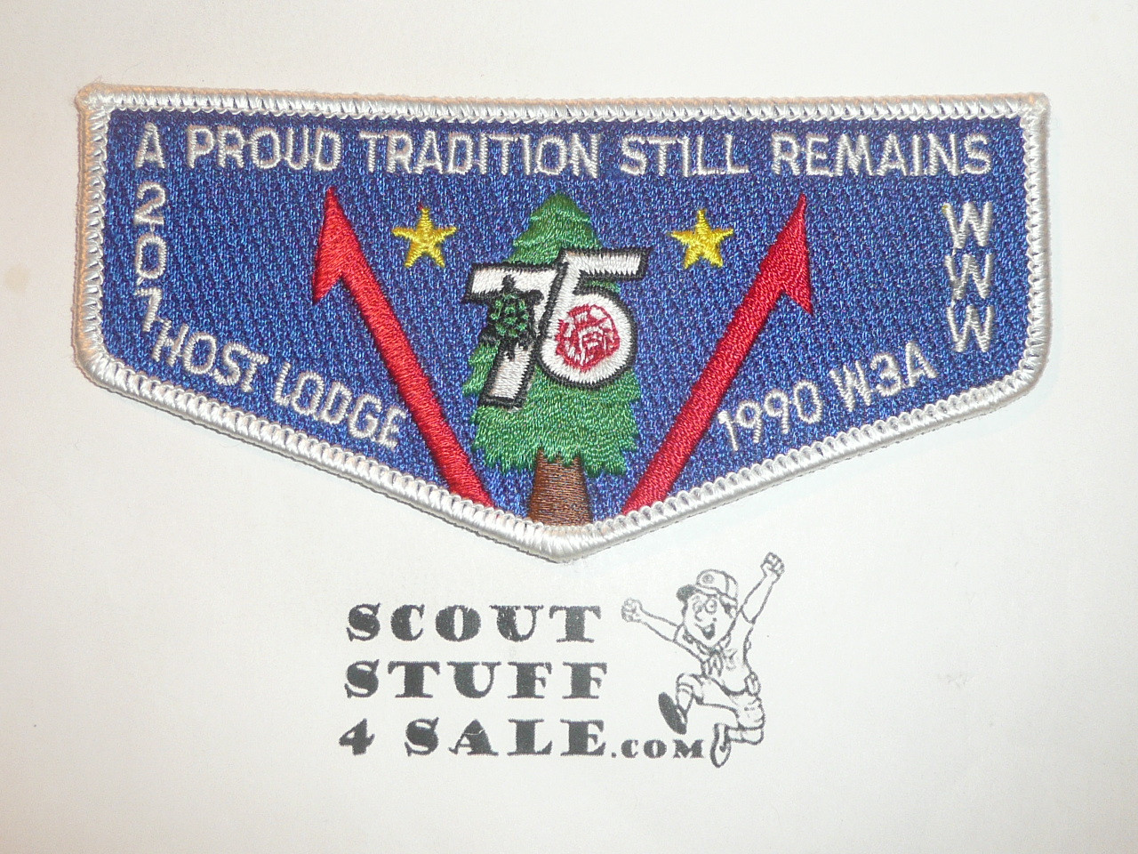Order of the Arrow Lodge #207 Stanford-Oljato s18 Flap Patch