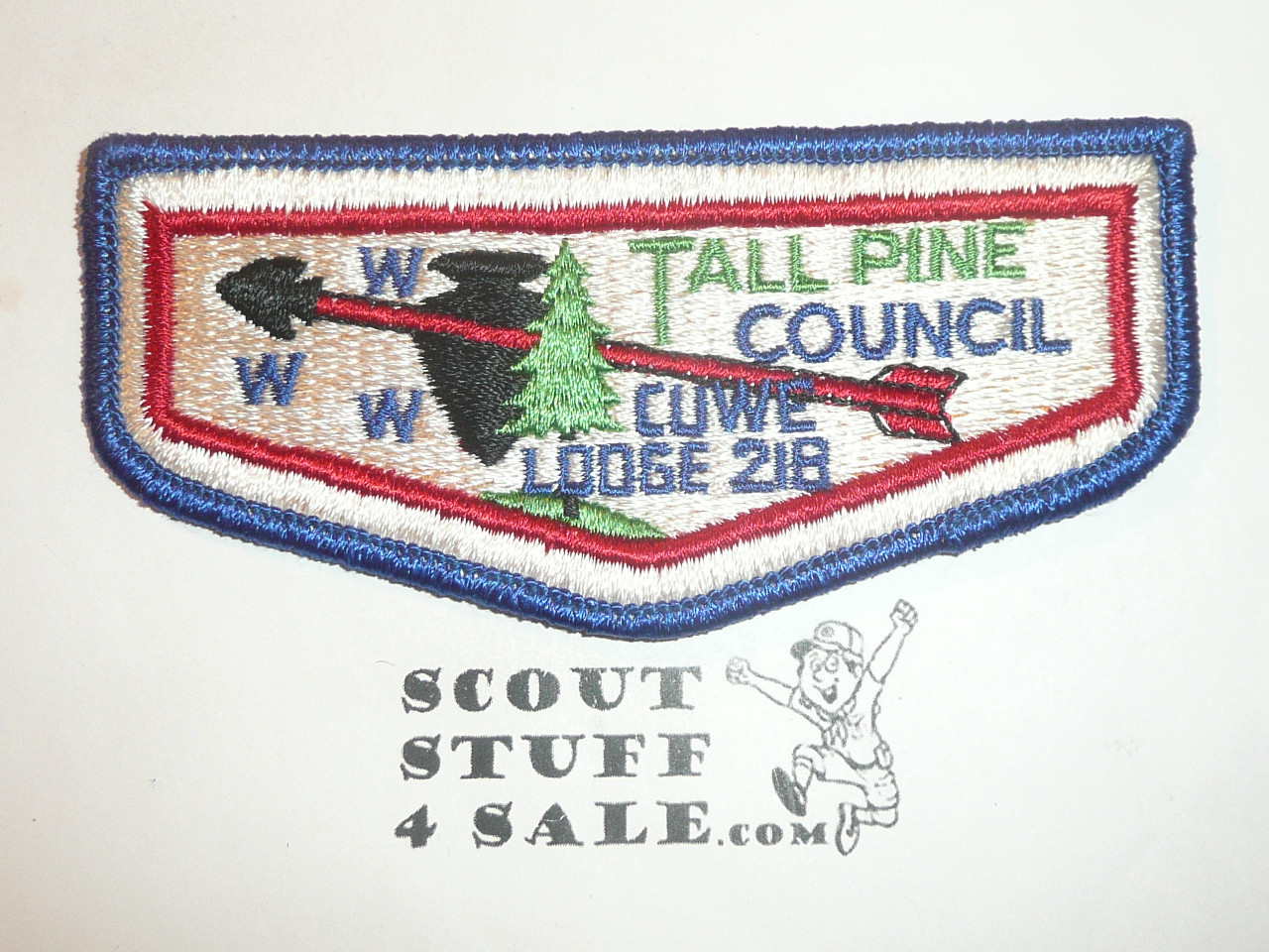 Order of the Arrow Lodge #218 Cuwe s3 Flap Patch