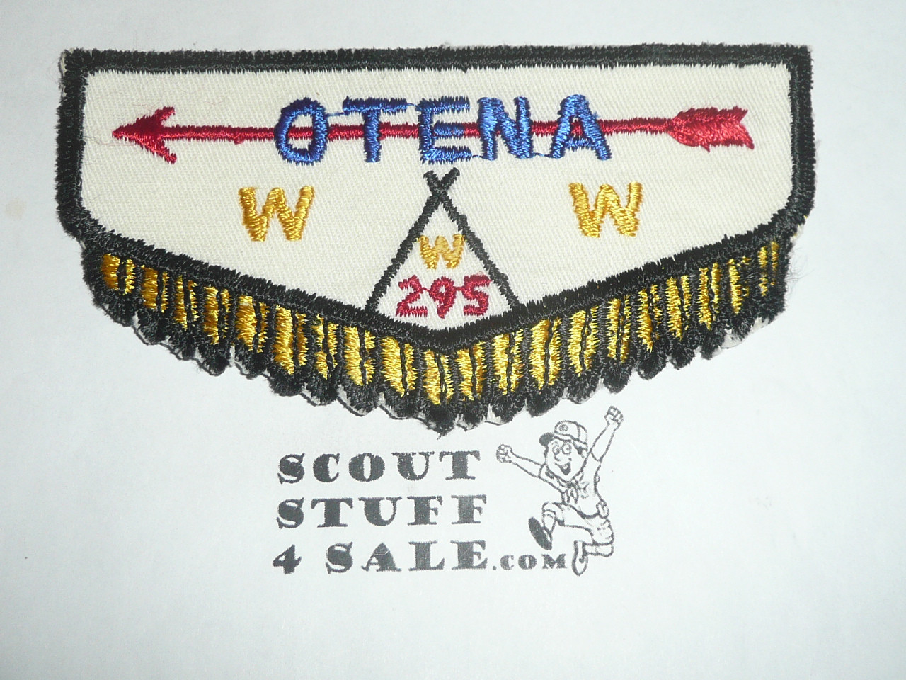 Order of the Arrow Lodge #295 Otena f1d First Flap Patch