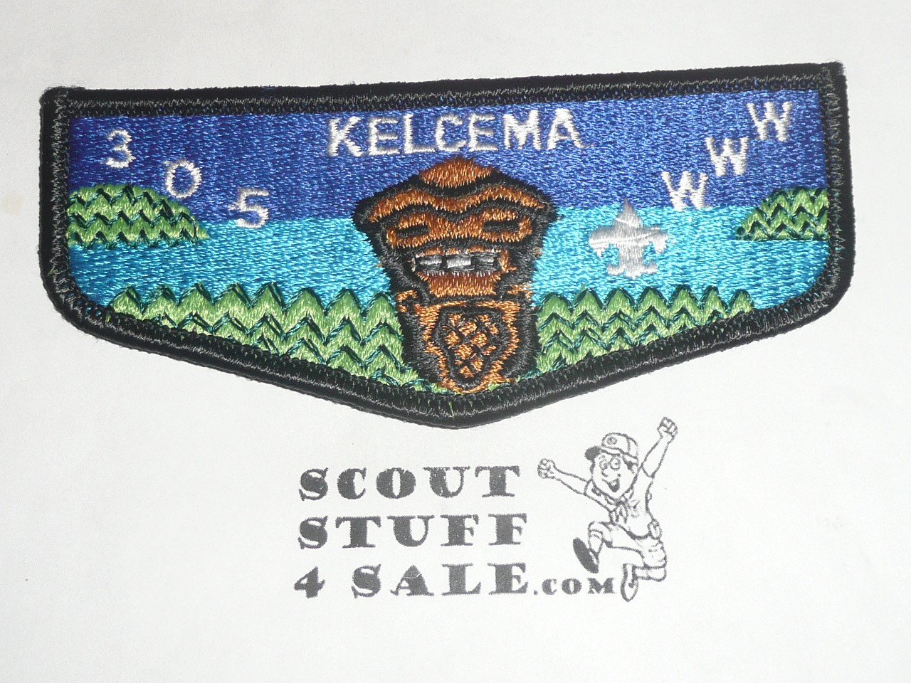 Order of the Arrow Lodge #305 Kelcema s6 Flap Patch