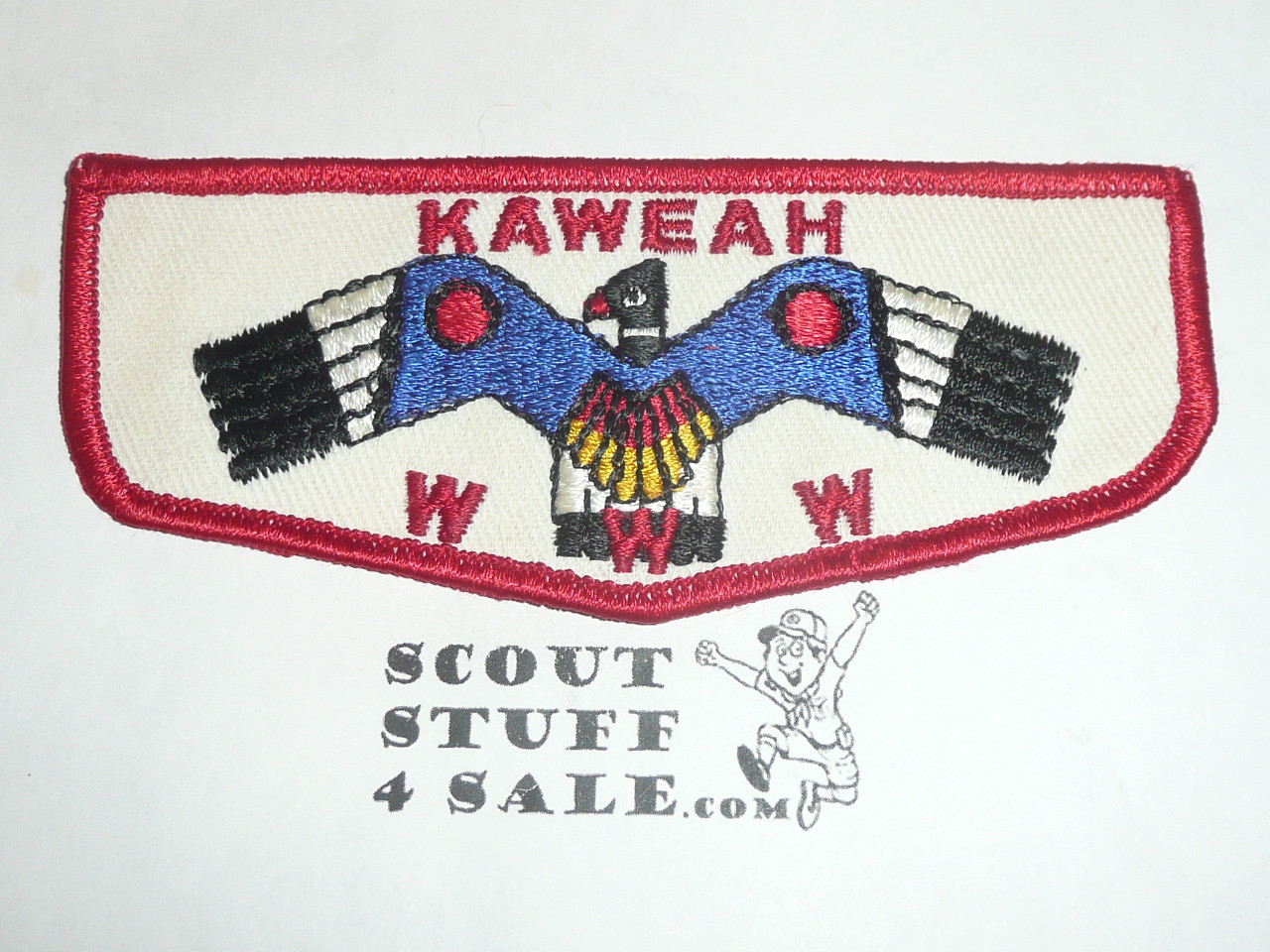Order of the Arrow Lodge #379 Kaweah f1 First Flap Patch