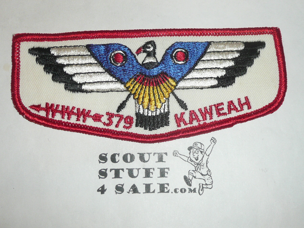 Order of the Arrow Lodge #379 Kaweah f2a Flap Patch