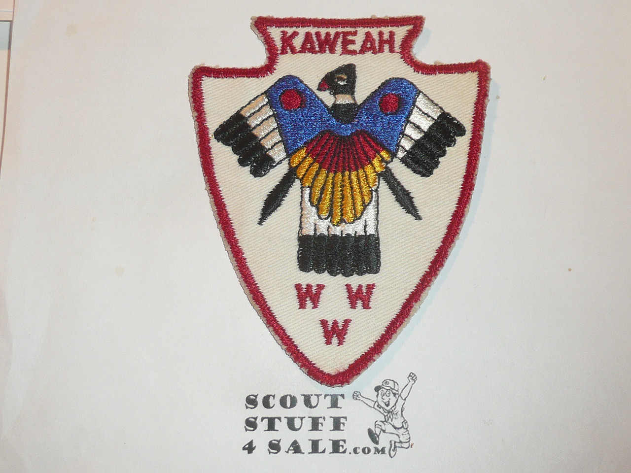 Order of the Arrow Lodge #379 Kaweah a3 Arrowhead Patch