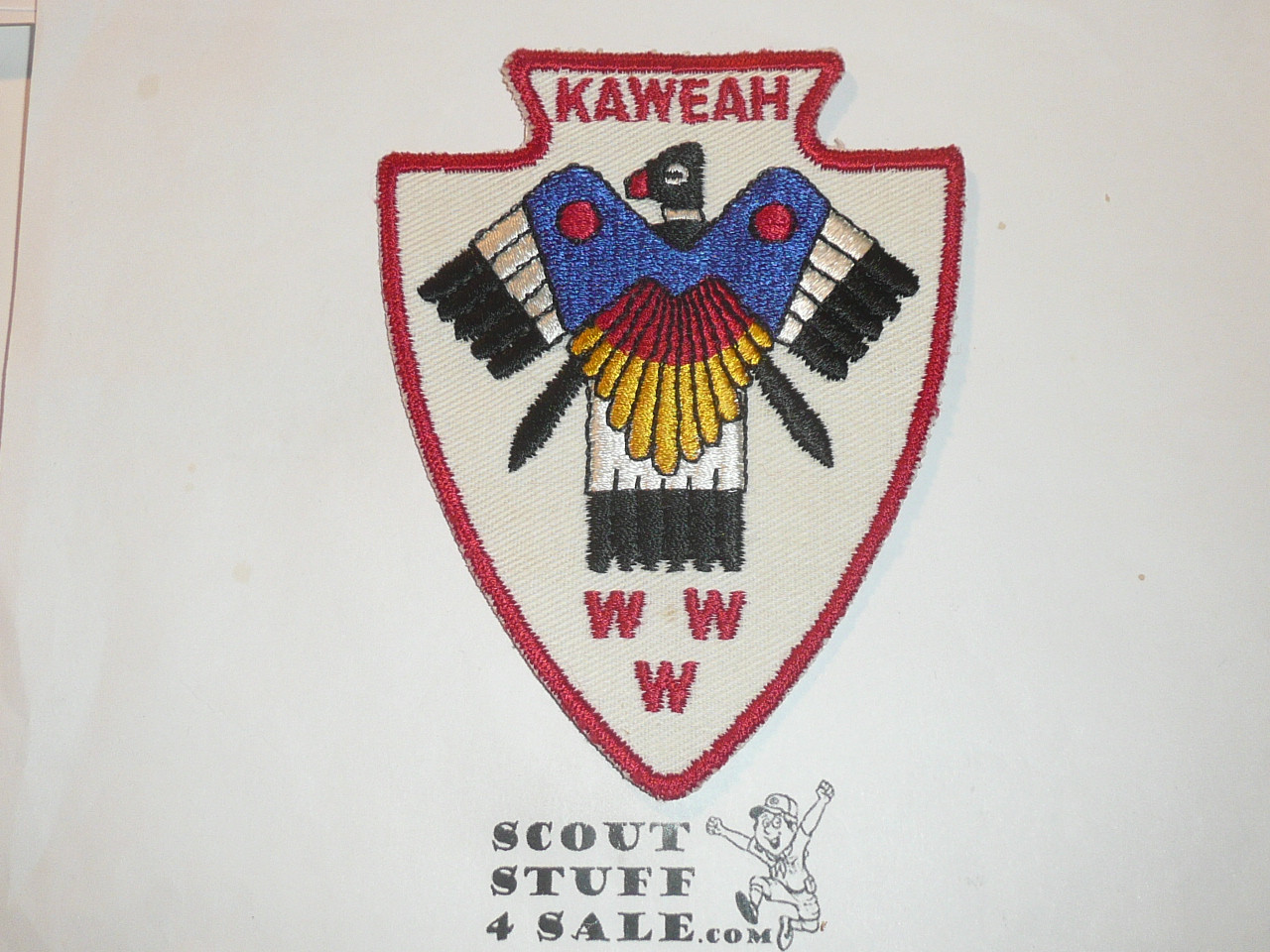 Order of the Arrow Lodge #379 Kaweah a4 Arrowhead Patch