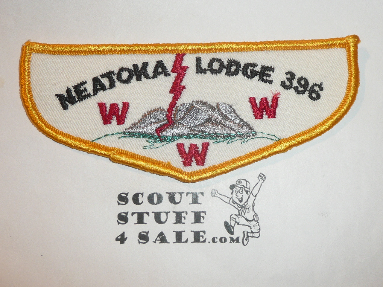 Order of the Arrow Lodge #396 Neatoka f1 First Flap Patch
