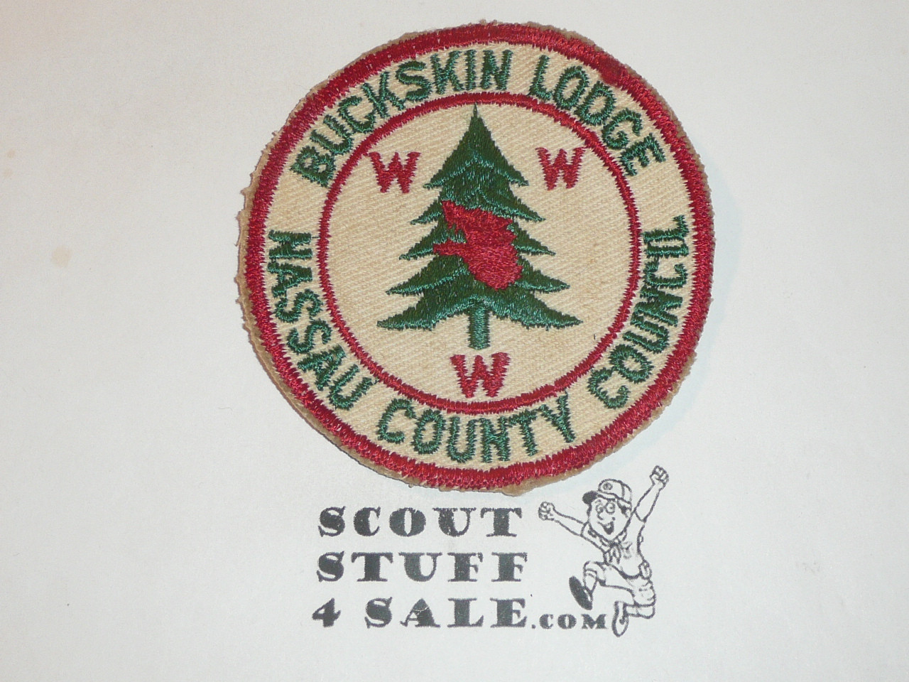 Order of the Arrow Lodge #412 Buckskin r1 Patch