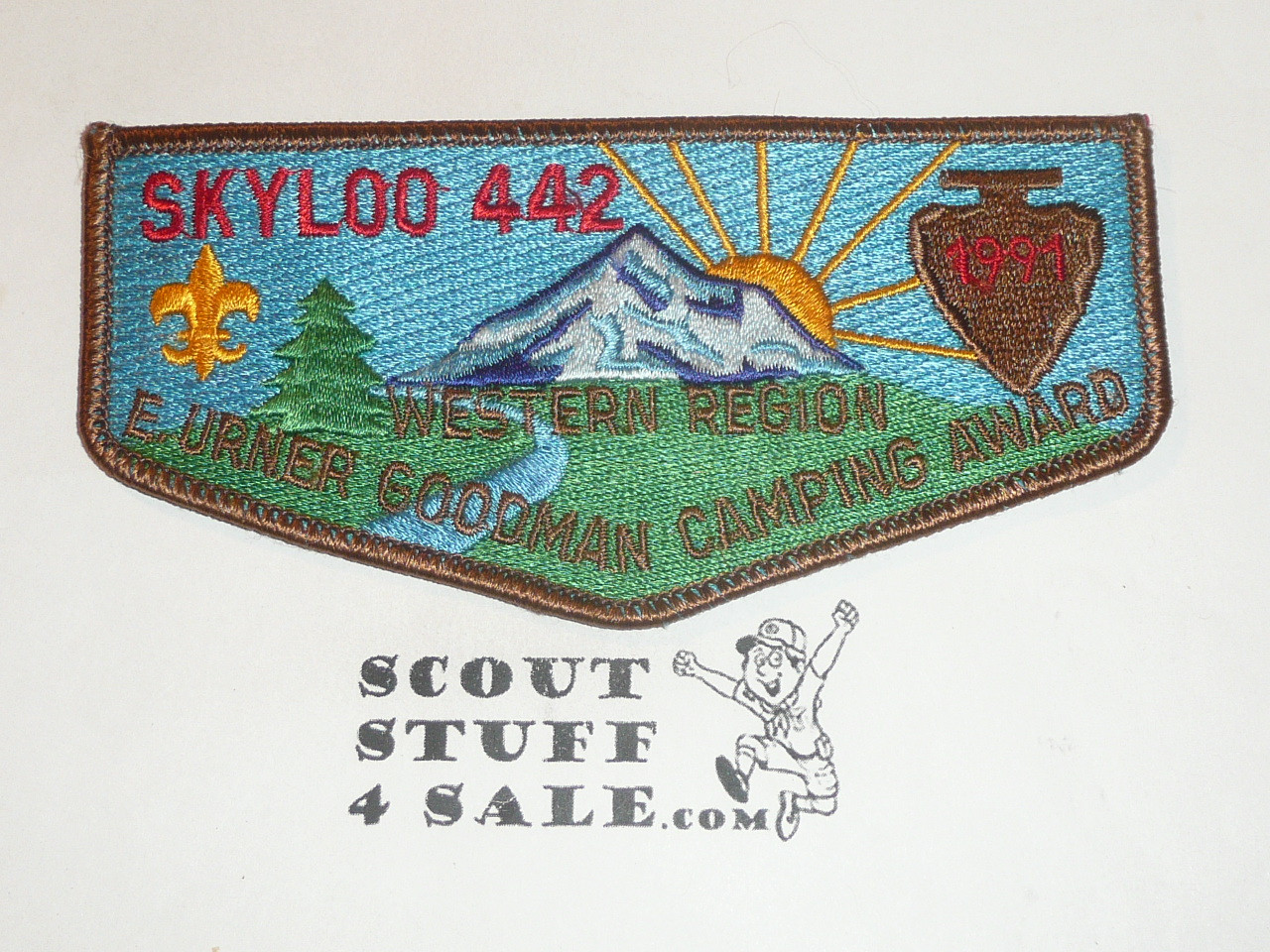 Order of the Arrow Lodge #442 Skyloo s24 Flap Patch