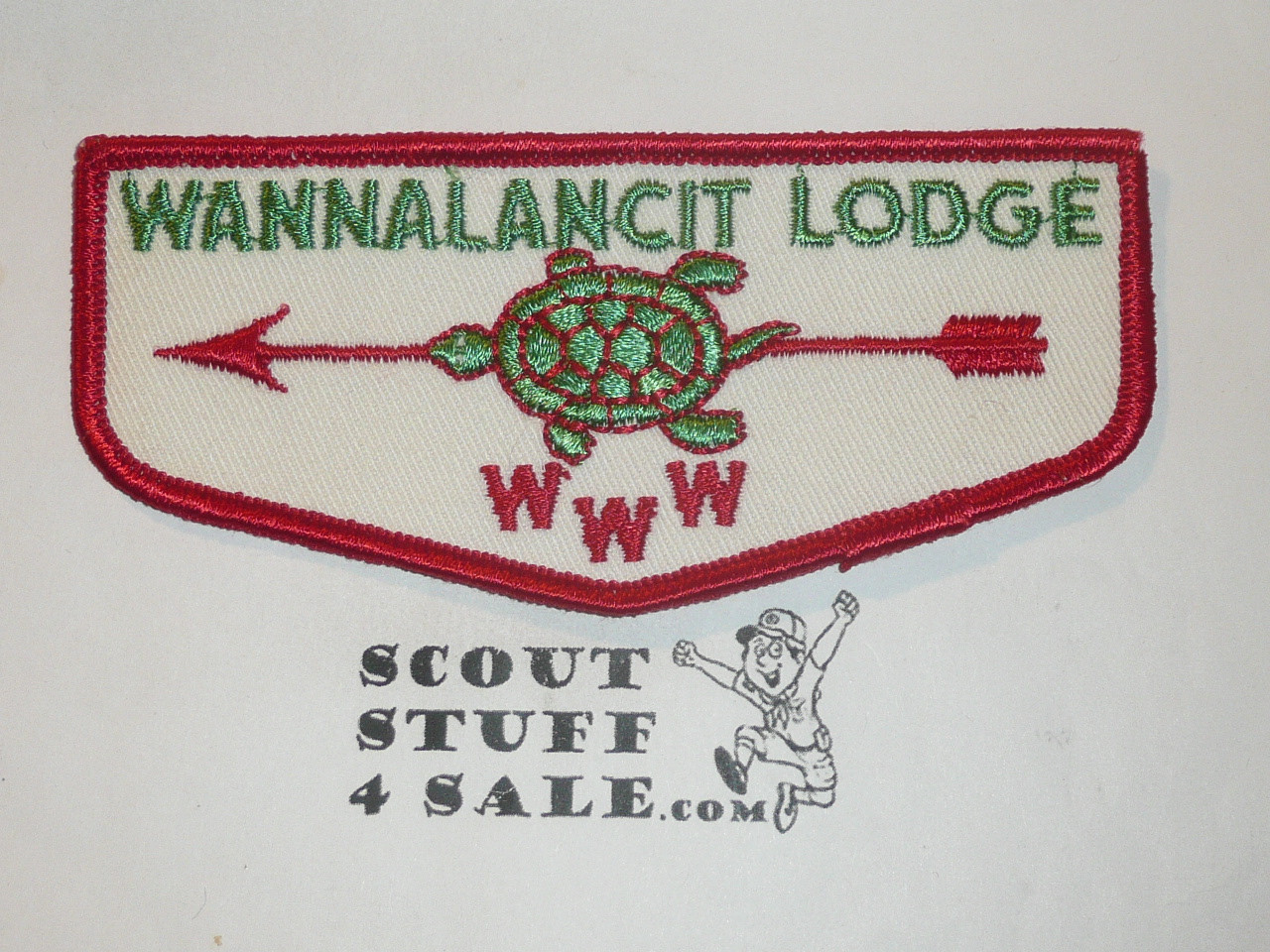 Order of the Arrow Lodge #451 Wannalancit f2 Flap Patch