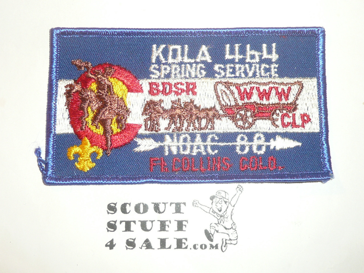 Order of the Arrow Lodge #464 Kola x1 1988 Spring Service Patch
