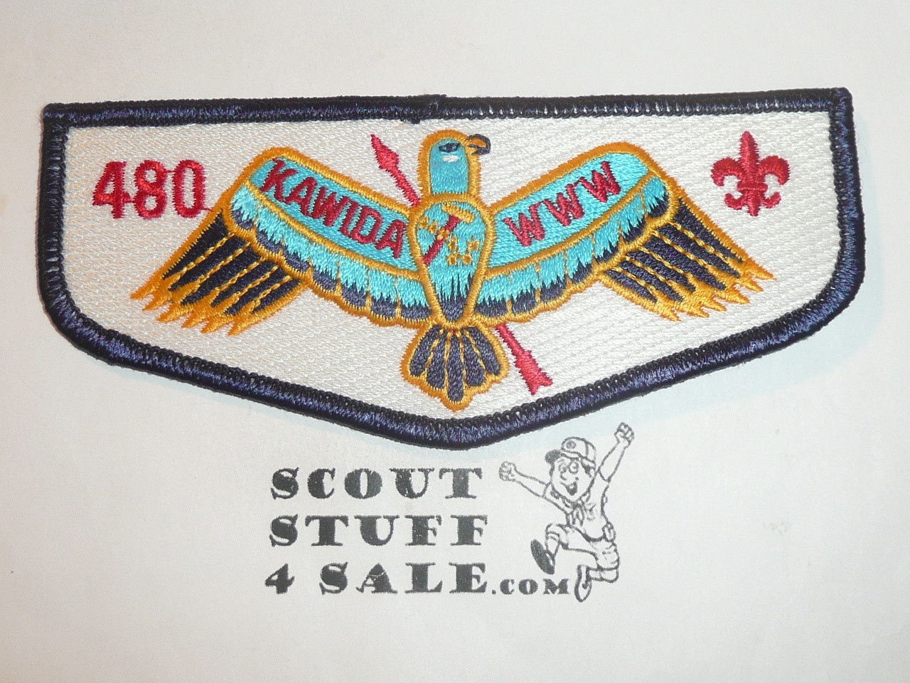 Order of the Arrow Lodge #480 Kawida s13 Flap Patch