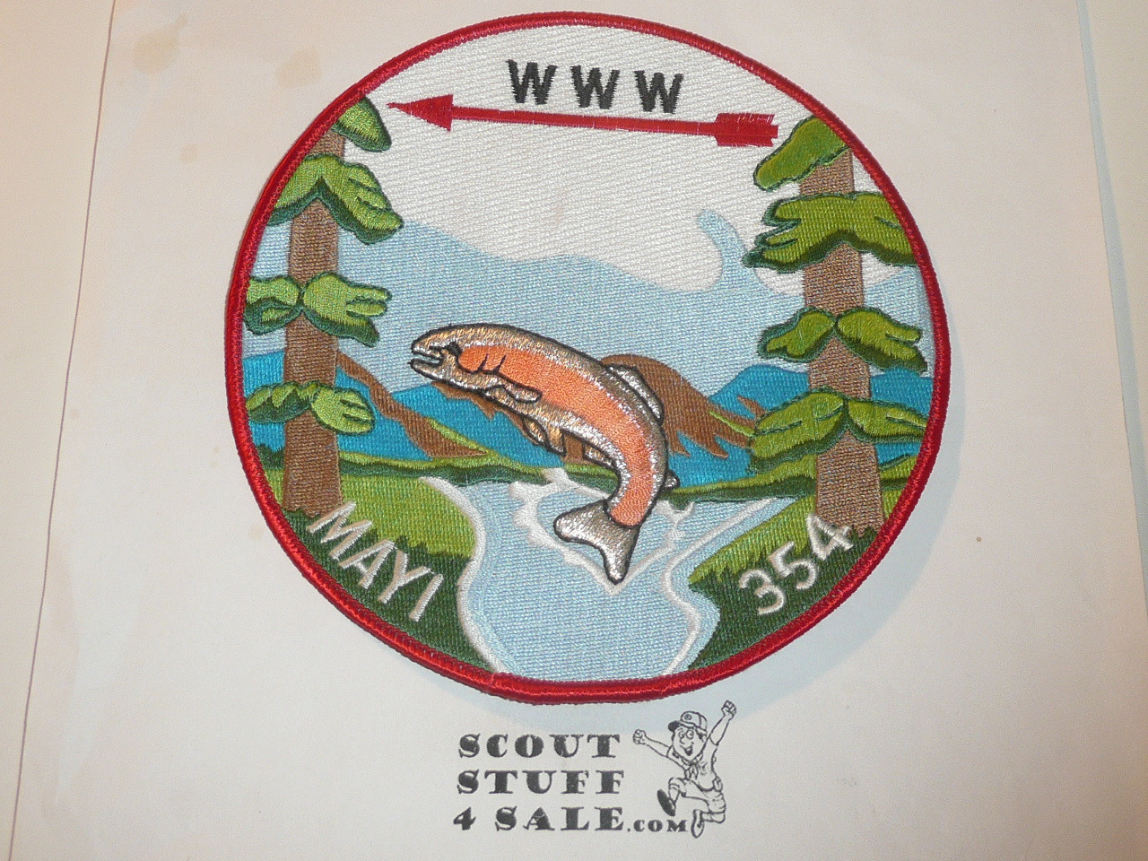 Order of the Arrow Lodge #354 Mayi Unlisted Jacket Patch