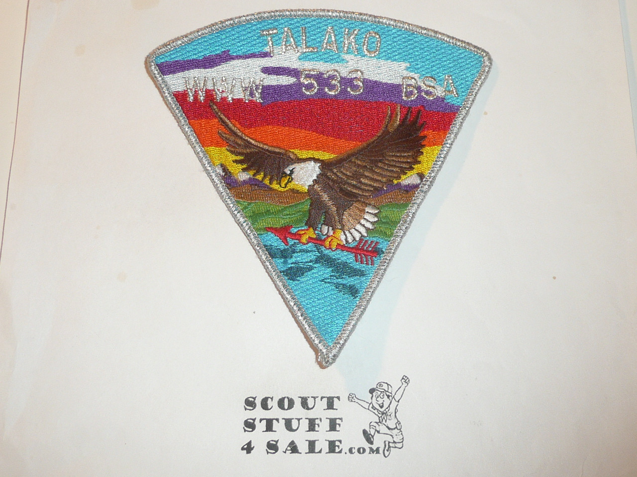 Order of the Arrow Lodge #533 Talako p4 1990 NOAC Pie Patch