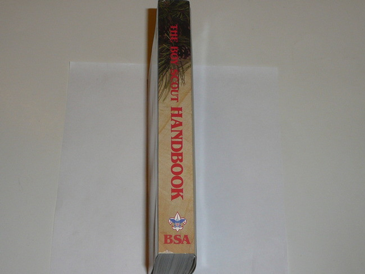 1990 Boy Scout Handbook, Tenth Edition, First Printing, used