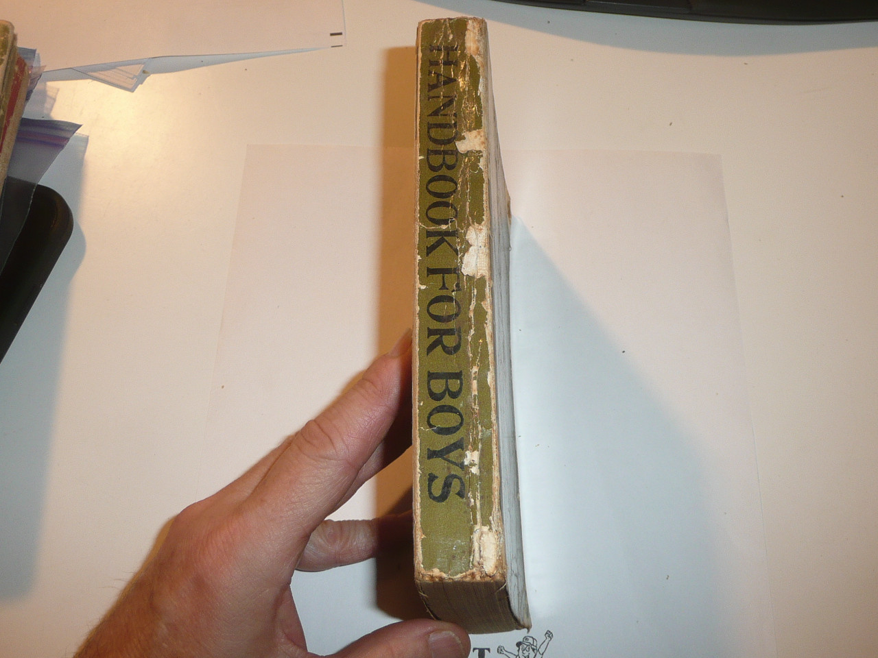 1926 Boy Scout Handbook, Second Edition, Thirty-fifth Printing, some spine and cover wear, book is solid