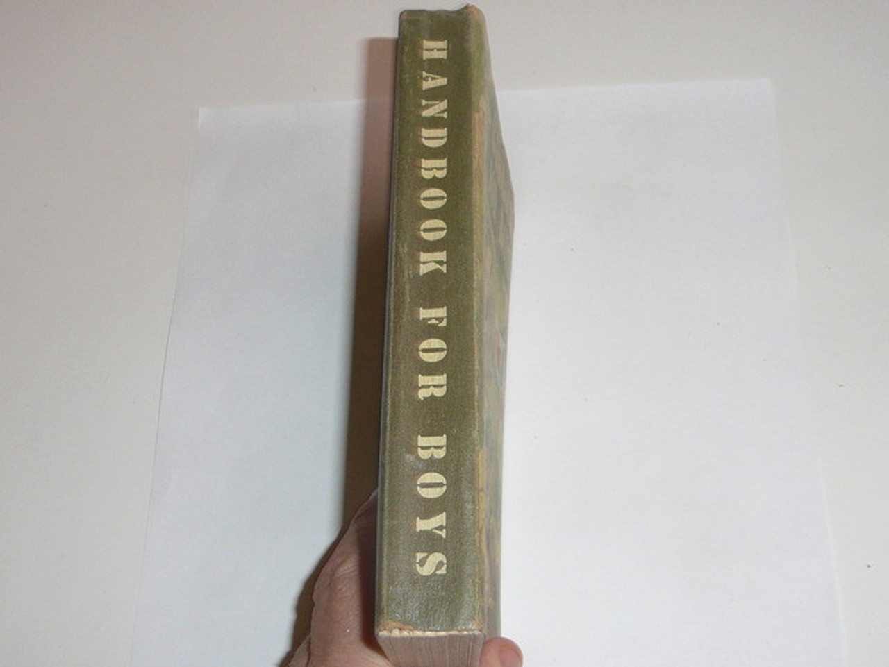 1948 Boy Scout Handbook, Fifth Edition, First Printing, Don Ross Cover Artwork, MINT Condition