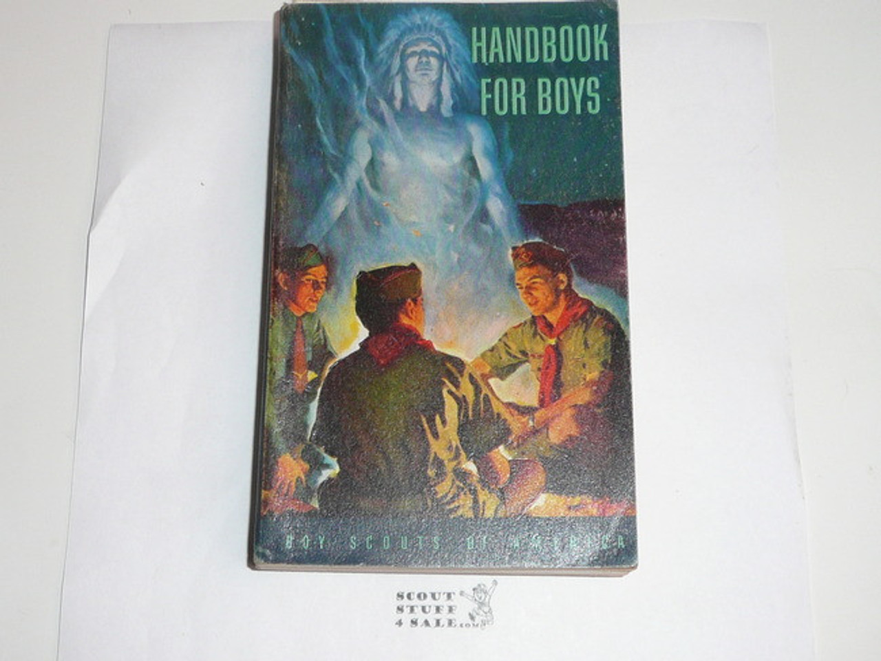 1957 Boy Scout Handbook, Fifth Edition, Eleventh Printing, near MINT condition