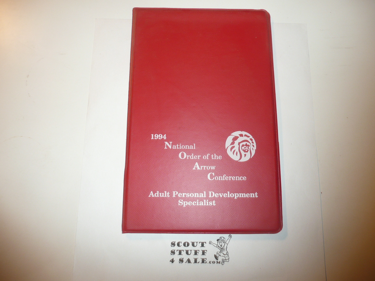 1994 National Order of the Arrow Conference (NOAC) Adult Personal Development Specialist Notebook