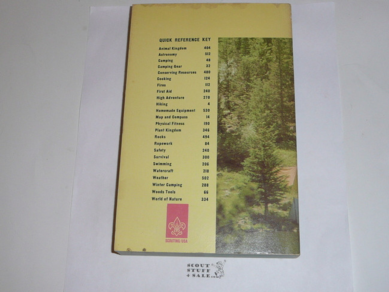 1982 Boy Scout Field Book, Second Edition, Sept 1982 Printing, MINT condition