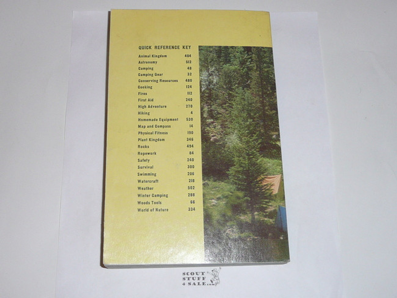 1983 Boy Scout Field Book, Second Edition, September 1983 Printing, MINT condition