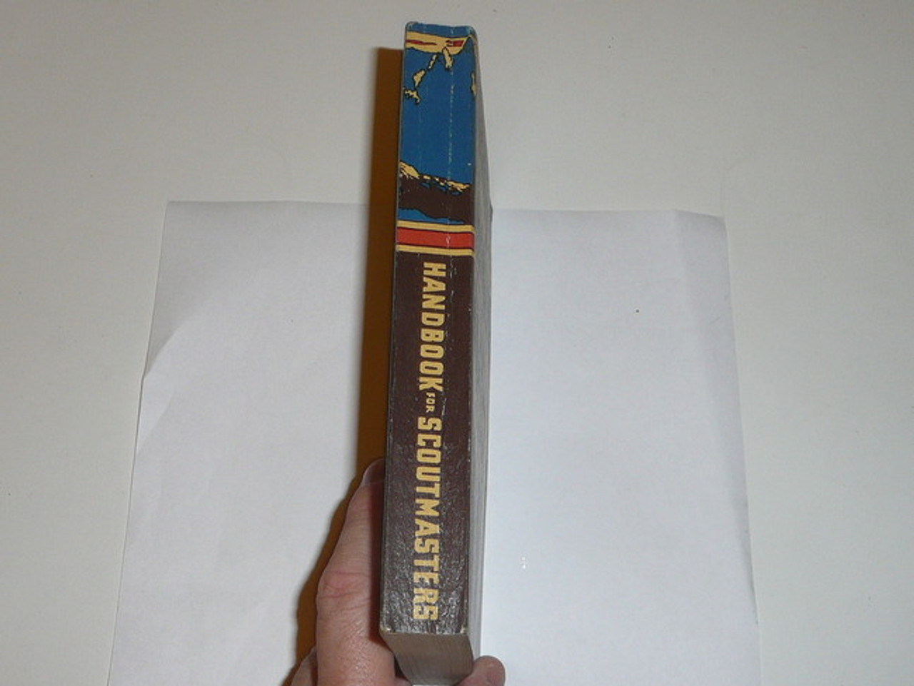 1953 Handbook For Scoutmasters, Fourth Edition, Seventh Printing, Lite use