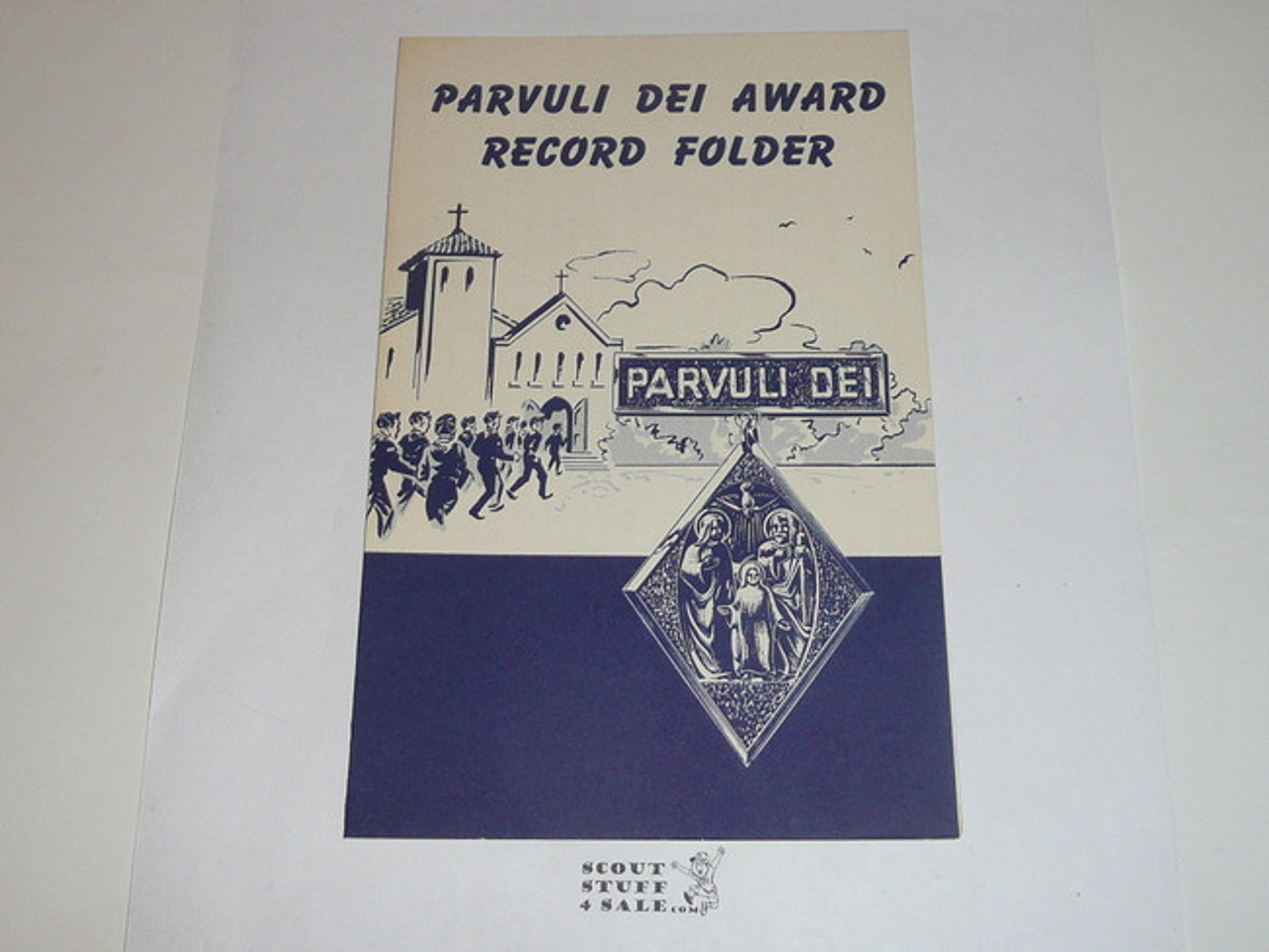 Catholic, Parvuli Dei Award Record Folder, 8-65 Printing