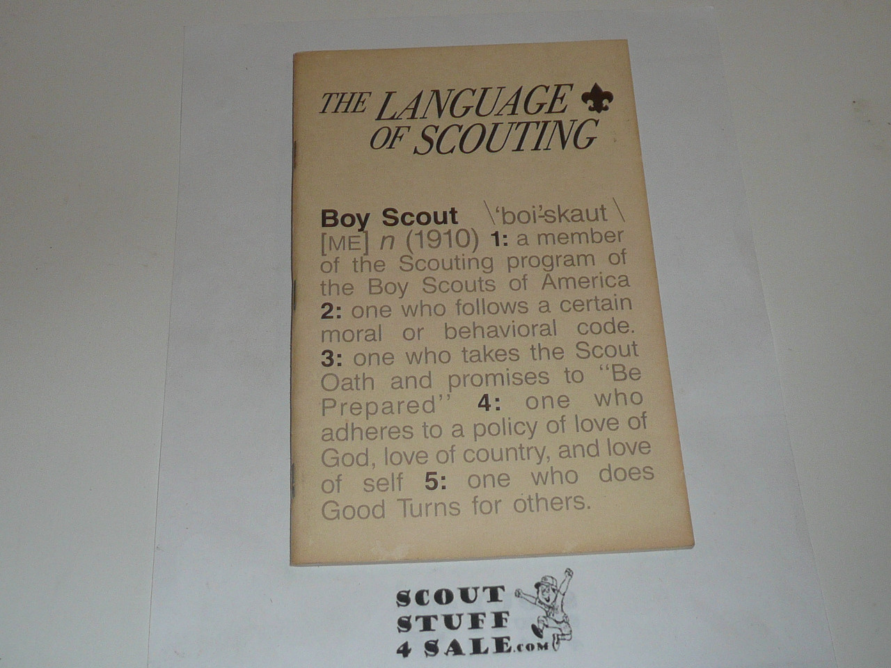 1986 The Language of Scouting