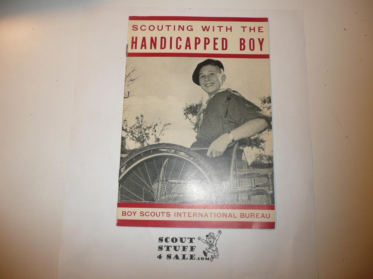 Scouting with the Handicapped Boy, Boy Scouts International Bureau, 1958 printing