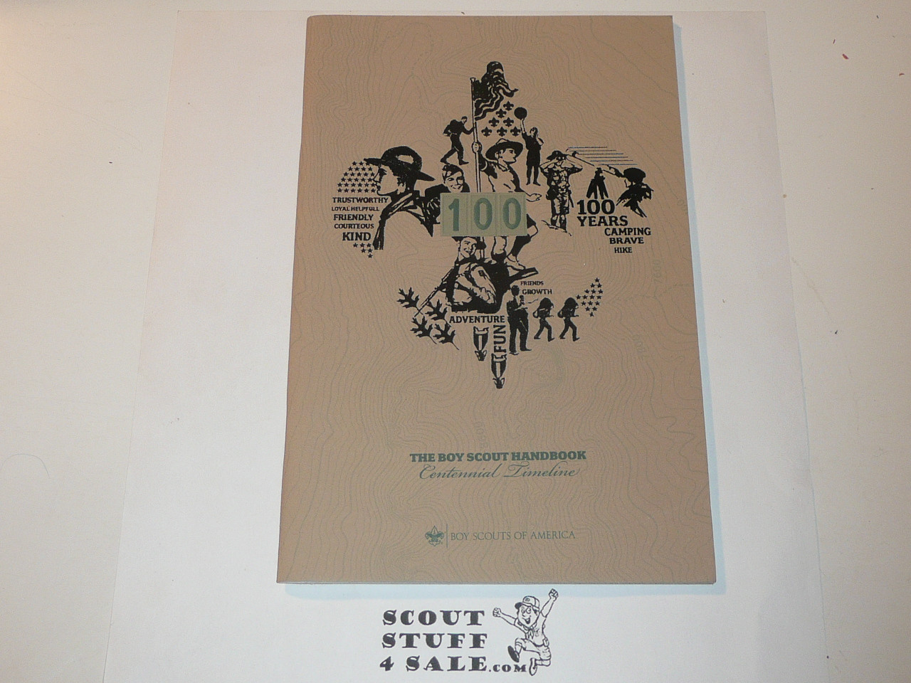 2010 Boy Scout Handbook Centennial Timeline Supplement, 100th Anniversary