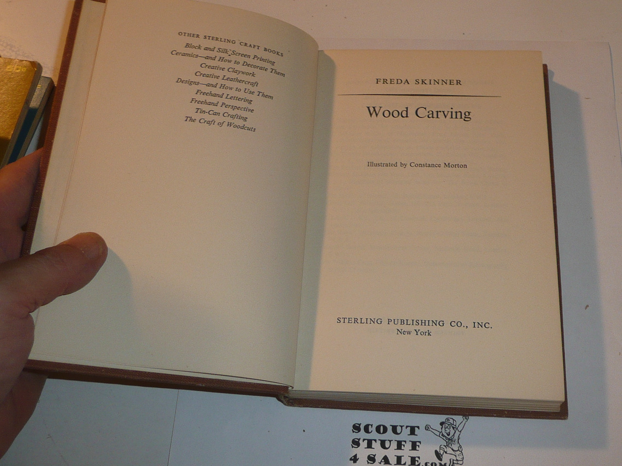 Wood Carving, by Freda Skinner, 1961 second printing