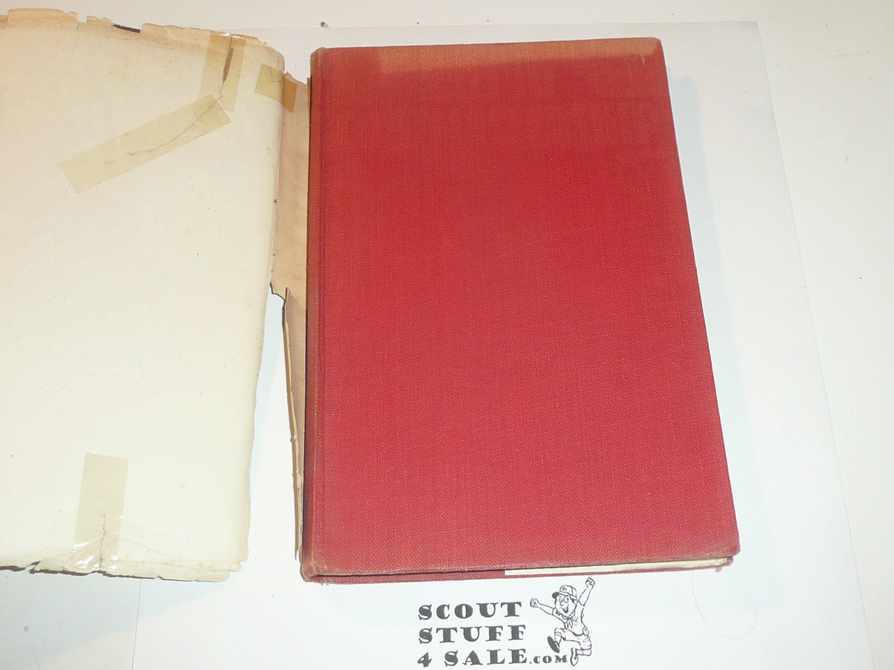 1949 Aids to Scoutmastership by Baden Powell, World Brotherhood Edition, hardbound with dust jacket