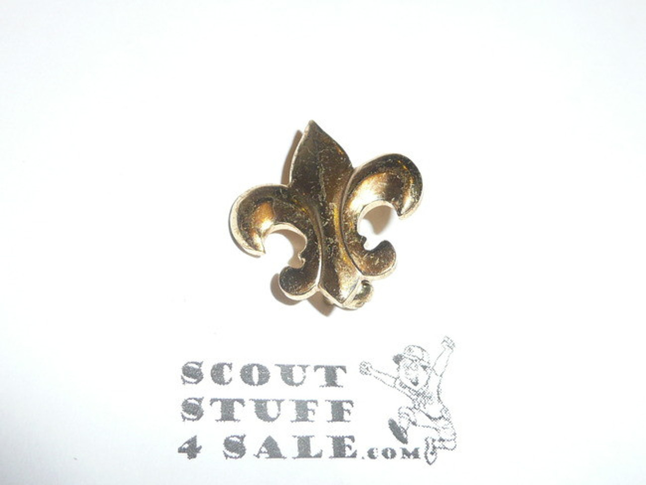 Scout Rank lapel/mother's Pin, spin lock pin, 15 mm wide