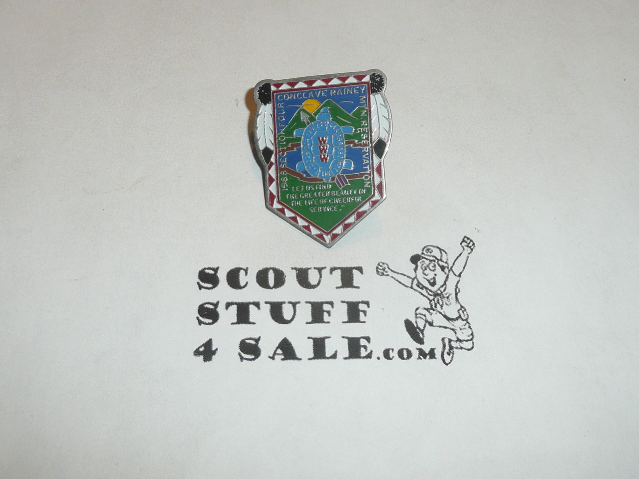 1988 O.A. Section se-4 Conclave Pin - Scout