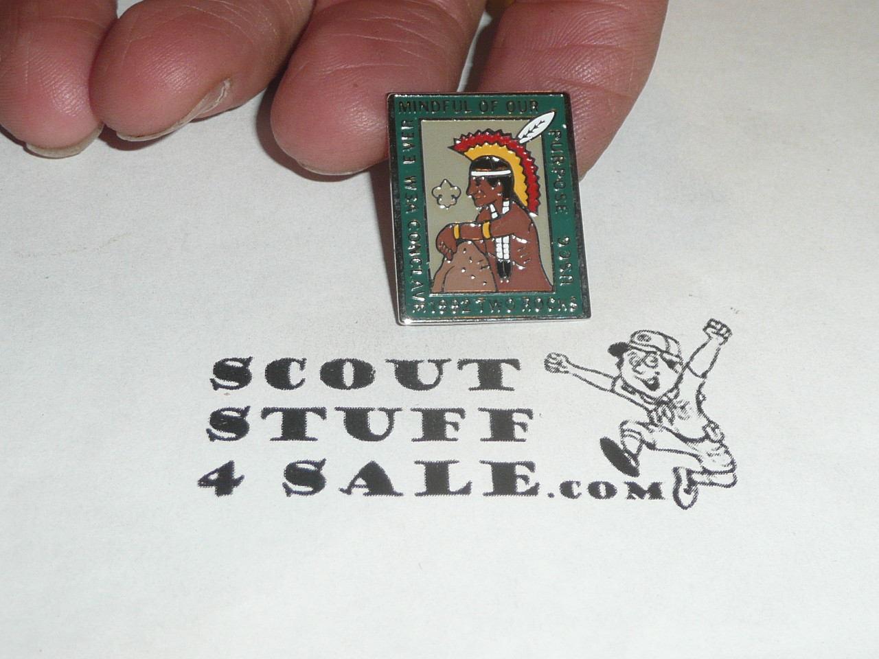 1992 Order of the Arrow Section w3a  Conclave Pin