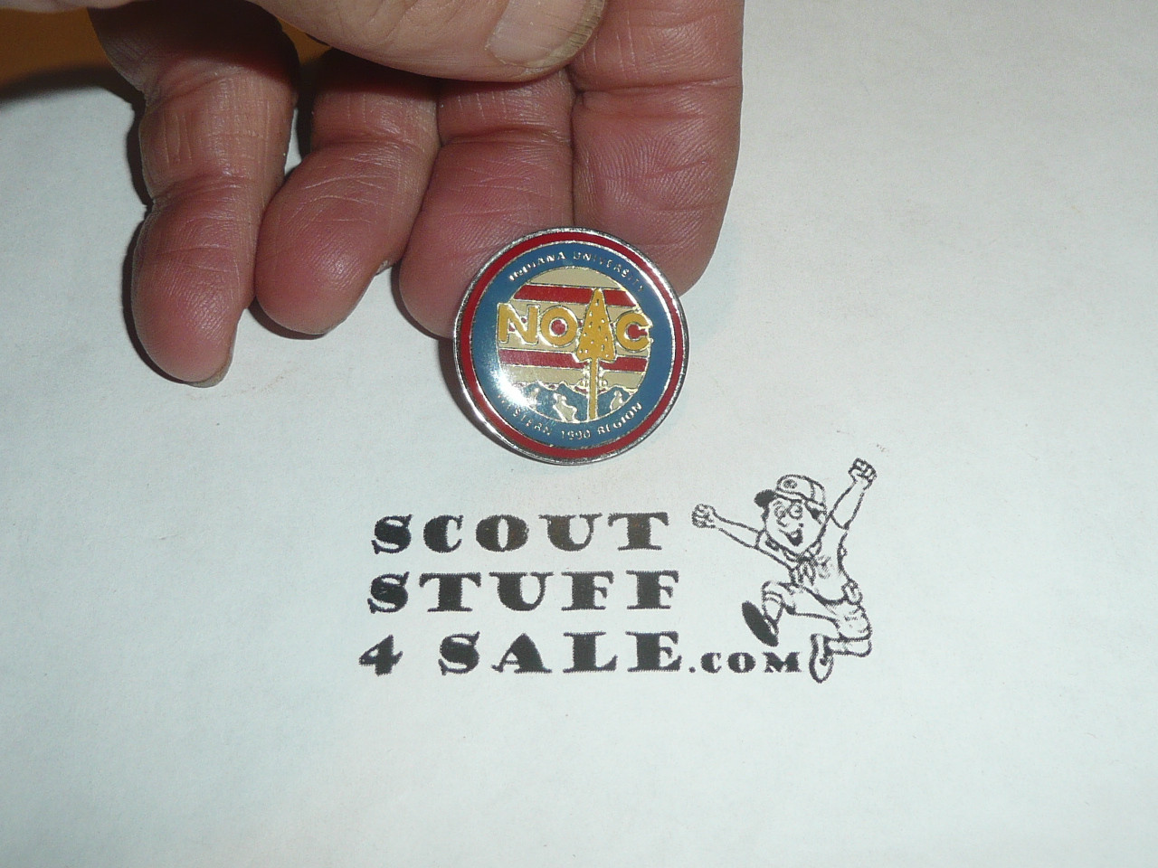 National Order of the Arrow Conference (NOAC), 1990 Western Region Pin