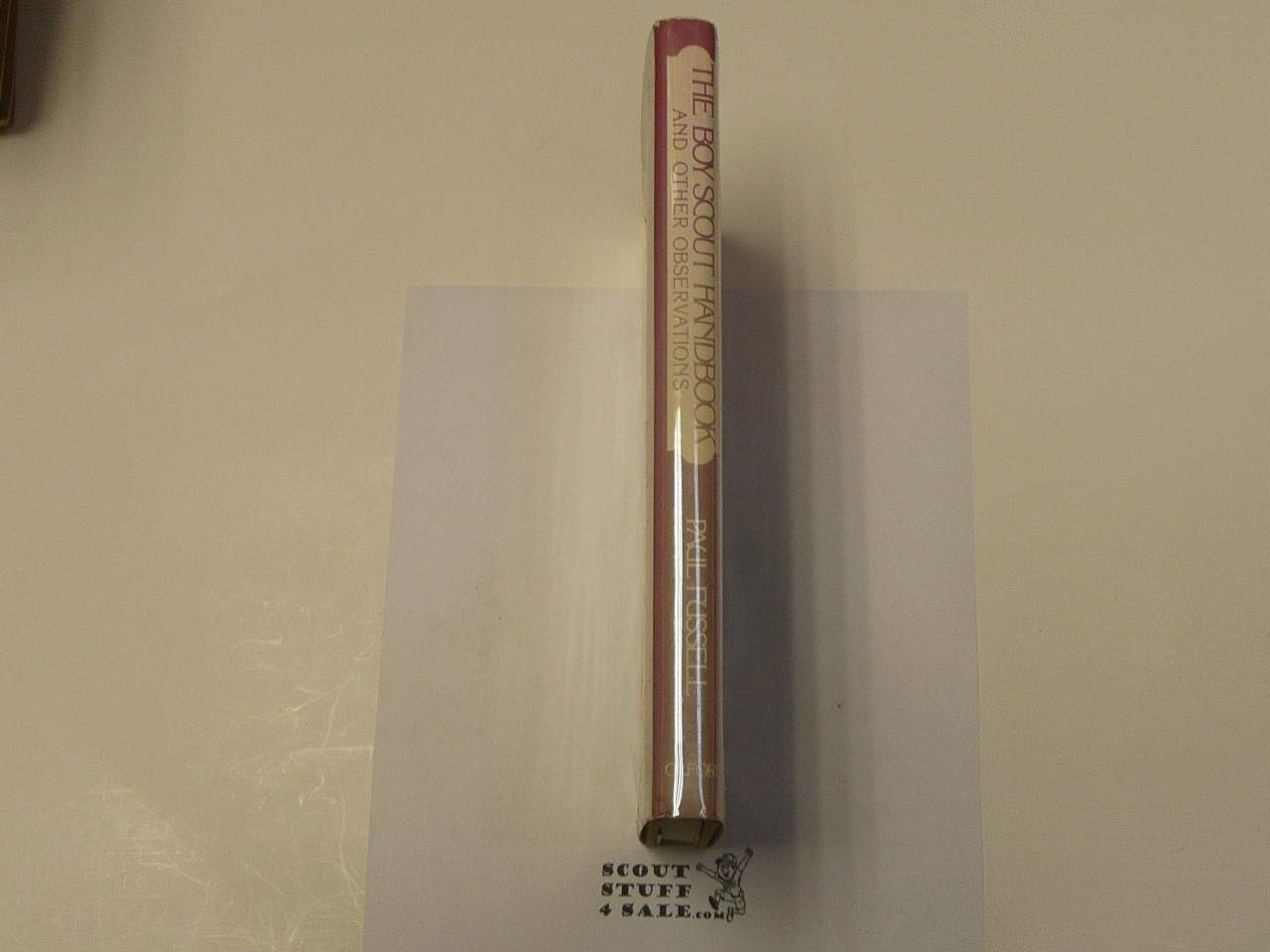 The Boy Scout Handbook and other Observations, by Paul Fussell, 1982, hardbound with dust jacket