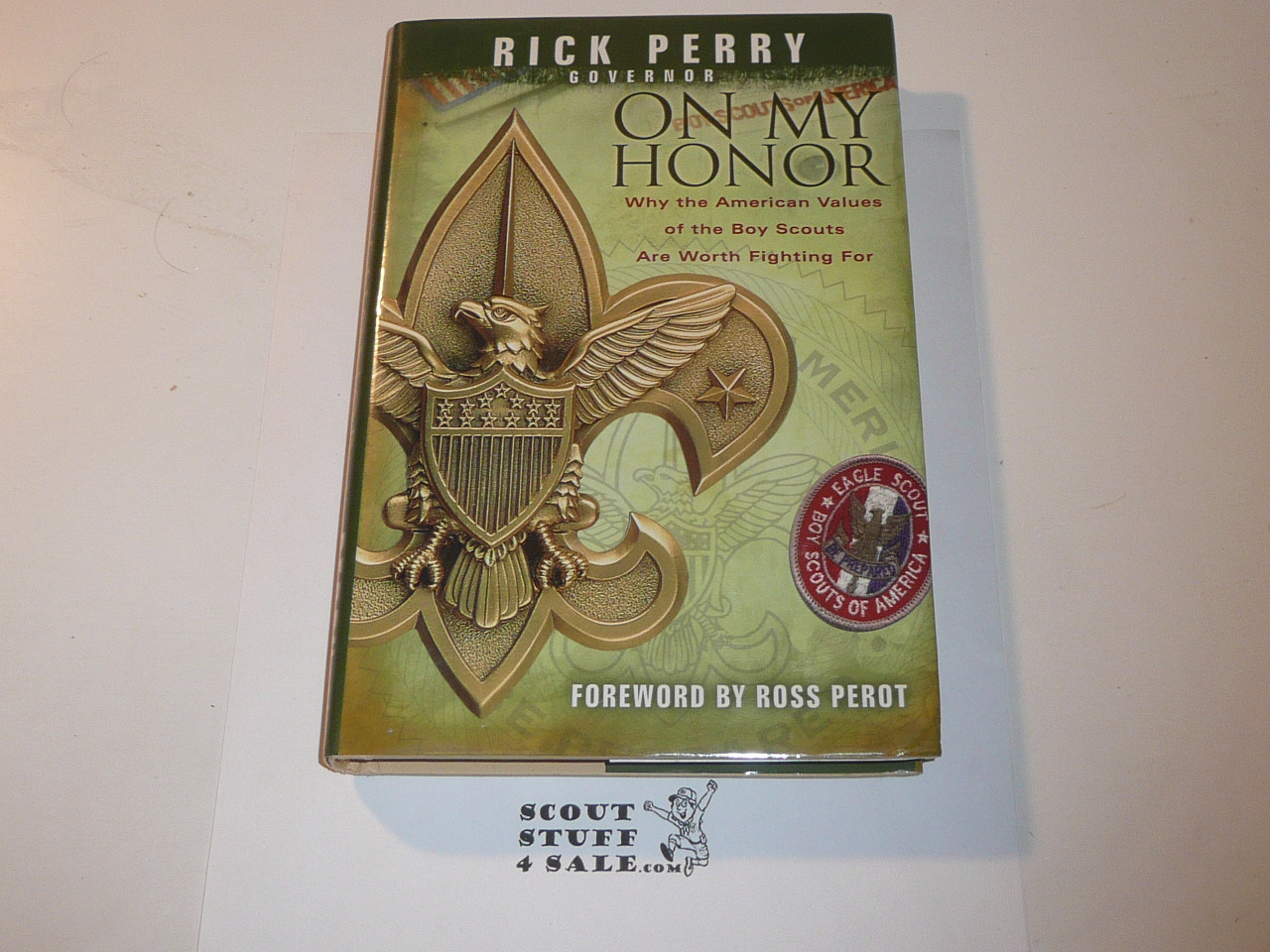 On My Honor, By Rick Perry, 2008, hardcover with dust jacket