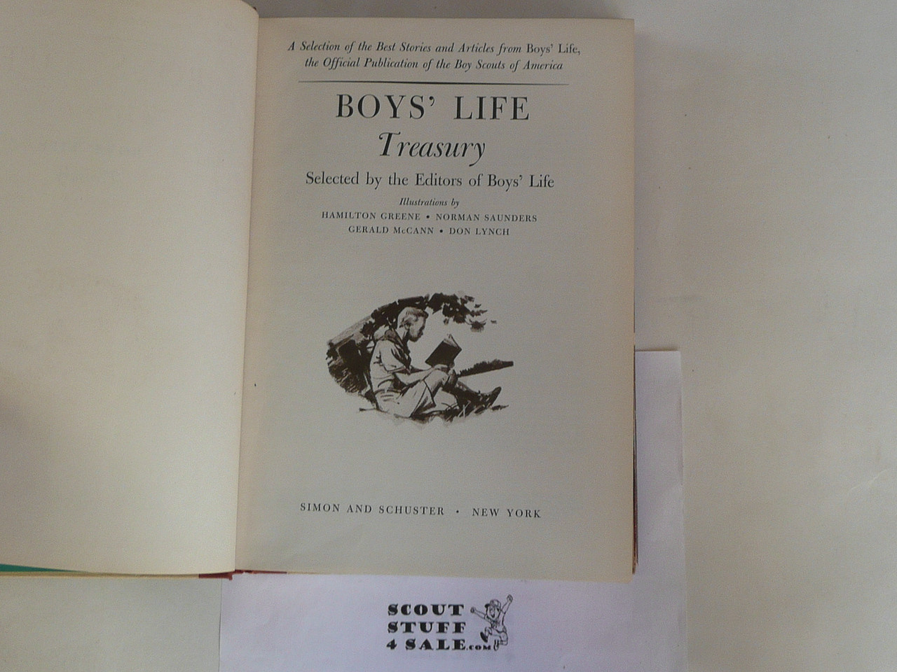 Boys' Life Treasury Book, 1958, used
