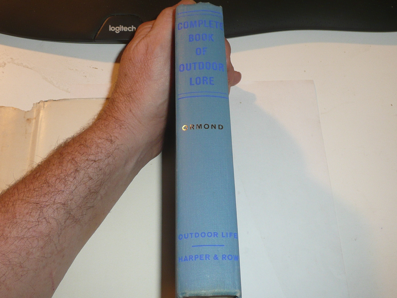 The Complete Book of Outdoor Lore, by Clyde Ormond, 3rd printing, 1965, hardbound with dust jacket