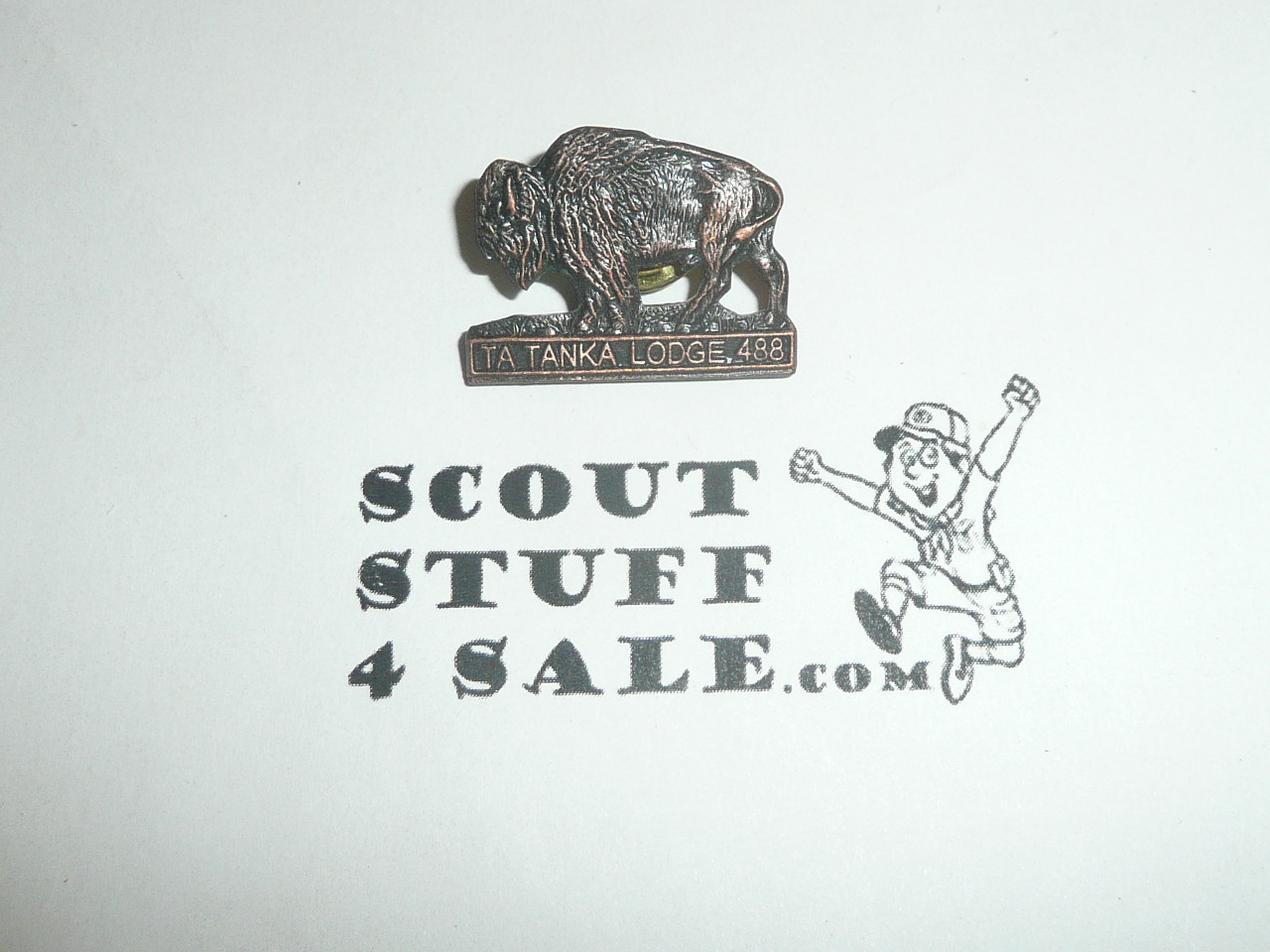 Ta Tanka O.A. Lodge #488 Buffalo Pin - Scout