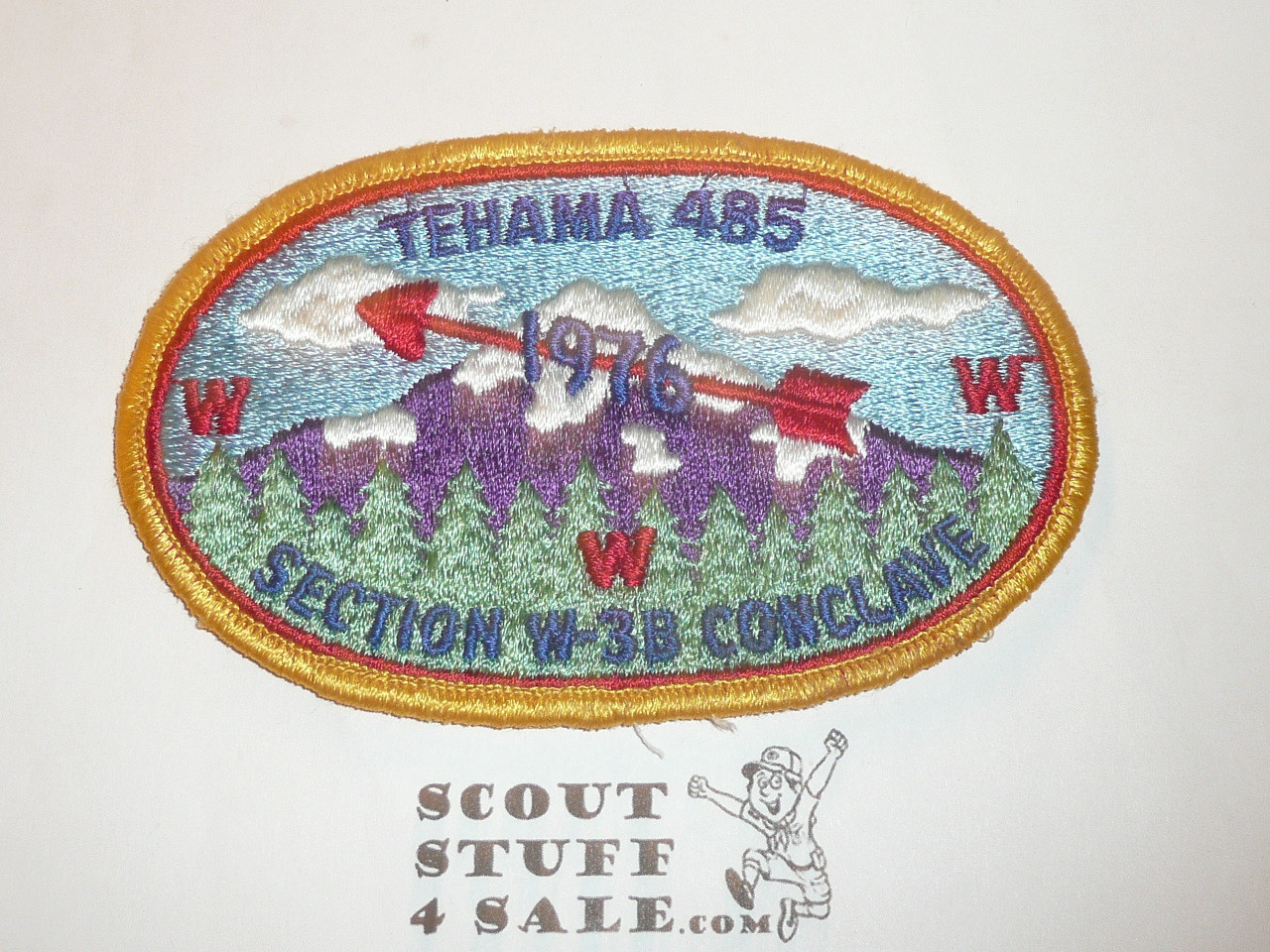Section W3B 1976 O.A. Conference Patch - Scout